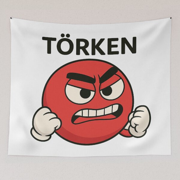 Item preview, TÖRKEN – Anger Ball designed and sold by Kunst-Shirt.