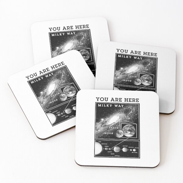 Item preview, Milky Way Solar System Earth You Are Here Astronomy Science designed and sold by GrandeDuc.