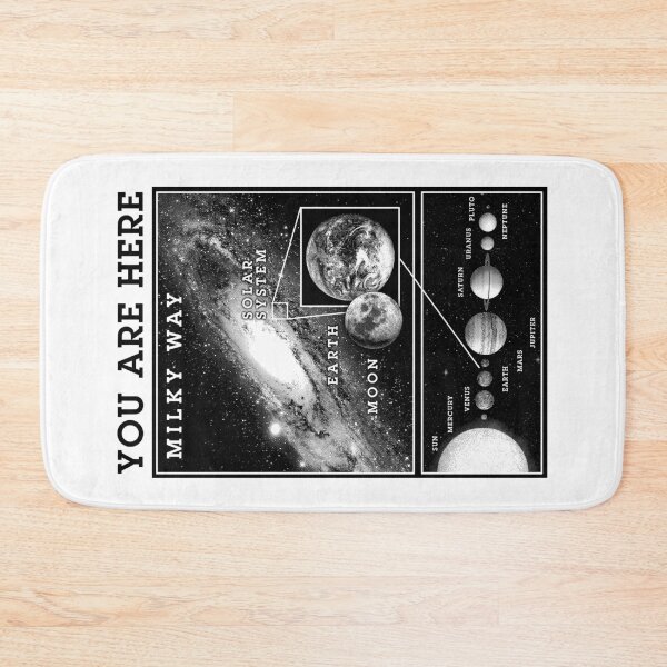 Item preview, Milky Way Solar System Earth You Are Here Astronomy Science designed and sold by GrandeDuc.