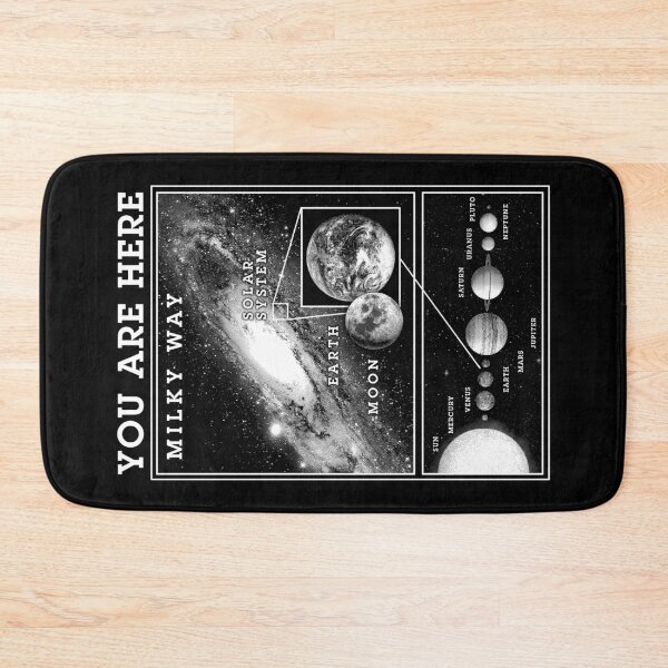 Item preview, Milky Way Solar System Earth You Are Here Astronomy Science designed and sold by GrandeDuc.