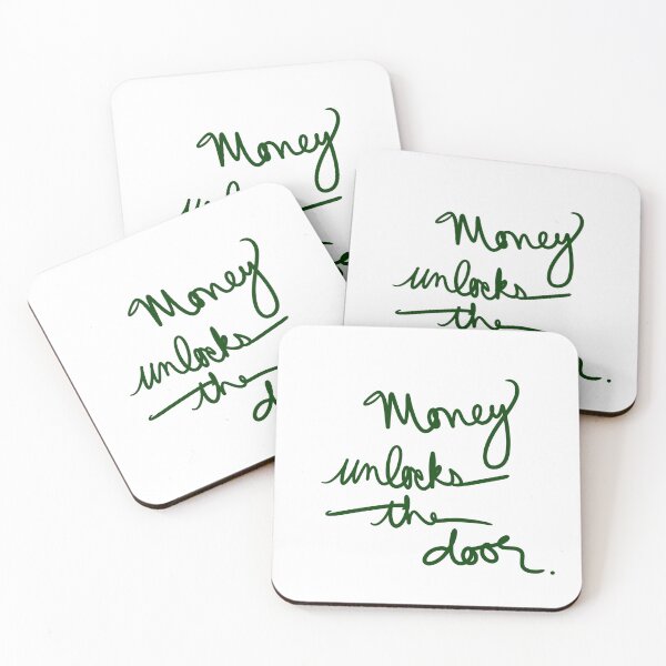 Item preview, Money Unlocks the Door designed and sold by abeink.
