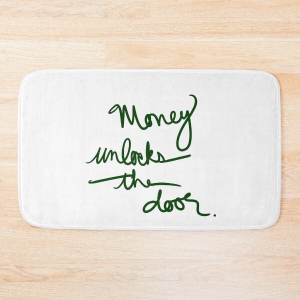 Item preview, Money Unlocks the Door designed and sold by abeink.