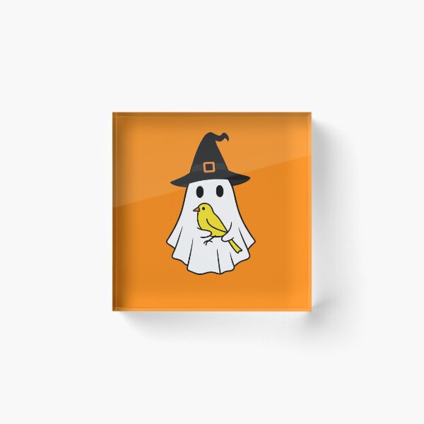 Item preview, Finches Bird Halloween Ghost Witch Hat Animal Lovers Boys Girls Kids designed and sold by FurryHavenPH.