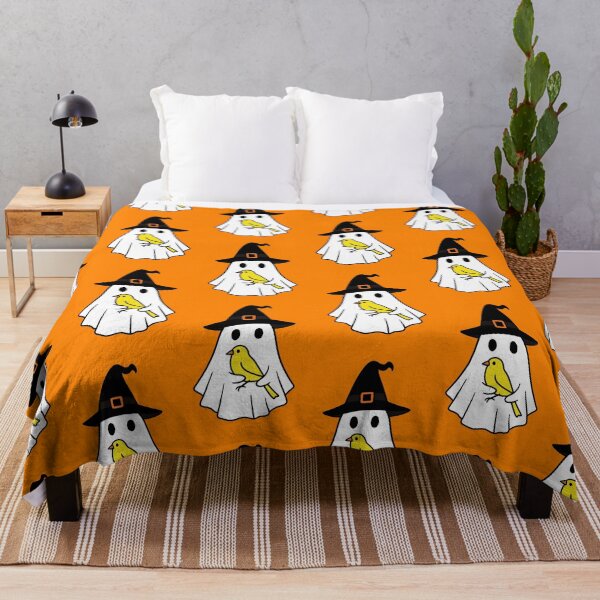 Item preview, Finches Bird Halloween Ghost Witch Hat Animal Lovers Boys Girls Kids designed and sold by FurryHavenPH.