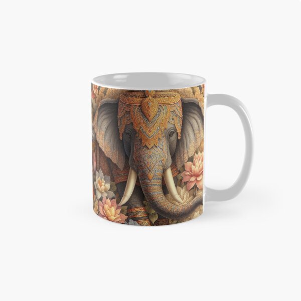Item preview, Embrace the elegance of tradition with elephant patterns designed and sold by Vanich-Panich.