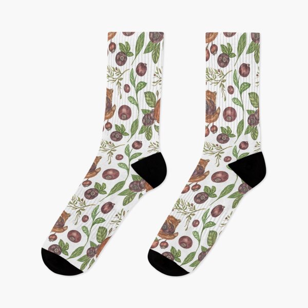 Item preview, Fox and blueberry designed and sold by IrinaAvdeeva.