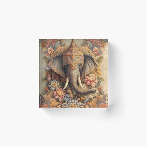 Item preview, Embrace the elegance of tradition with elephant patterns designed and sold by Vanich-Panich.