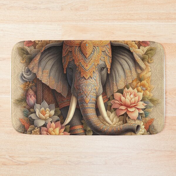 Item preview, Embrace the elegance of tradition with elephant patterns designed and sold by Vanich-Panich.