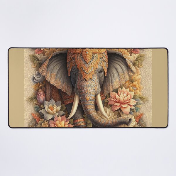 Item preview, Embrace the elegance of tradition with elephant patterns designed and sold by Vanich-Panich.