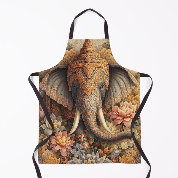 Item preview, Embrace the elegance of tradition with elephant patterns designed and sold by Vanich-Panich.