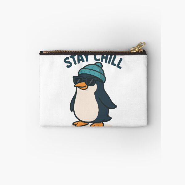 Item preview, Cool Penguin Stay Chill designed and sold by ThreadQuirk.