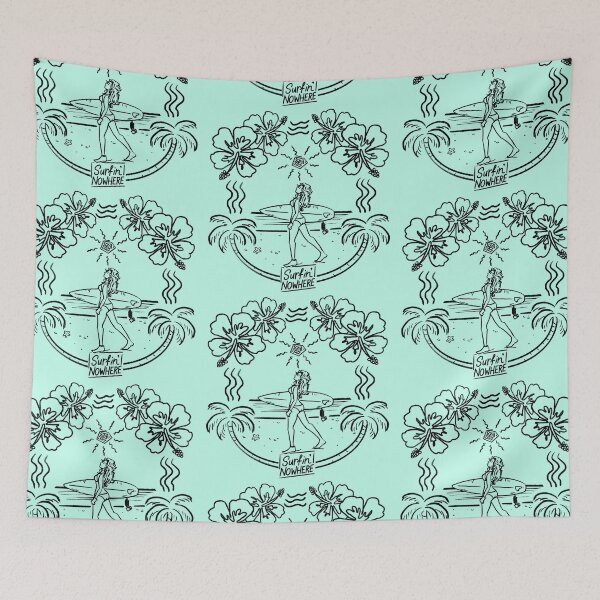 Item preview, Surfin' Nowhere Hibiscus designed and sold by Surfin'Nowhere.