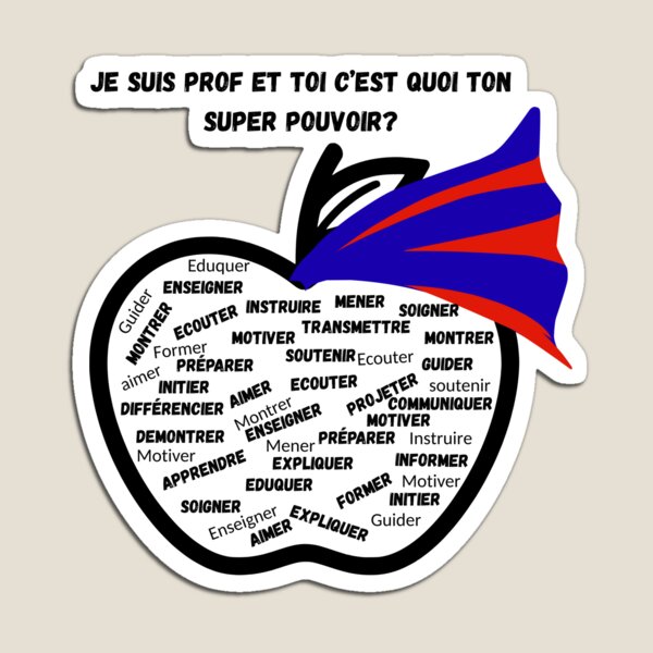 Item preview, Live my life as a superhero teacher designed and sold by berelartiste.