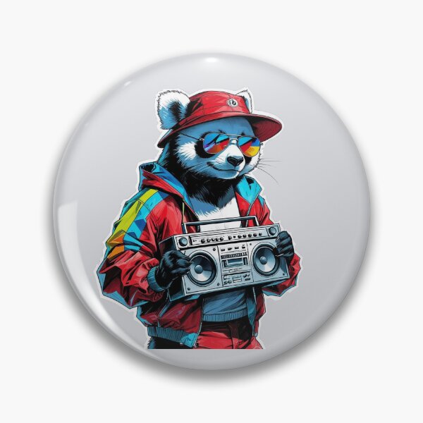 Item preview, Red Panda Rhythm – Street Groove Cutout designed and sold by BukJus.