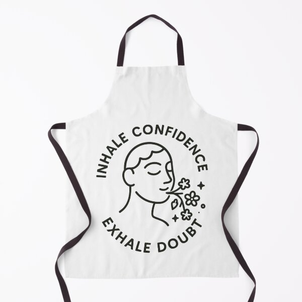 Item preview, Empowering Inhale Confidence Exhale Doubt Design Unisex designed and sold by ThreadQuirk.