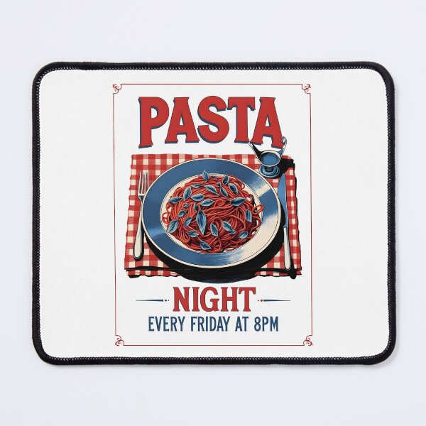 Item preview, Pasta Night designed and sold by StudioRedKoala.
