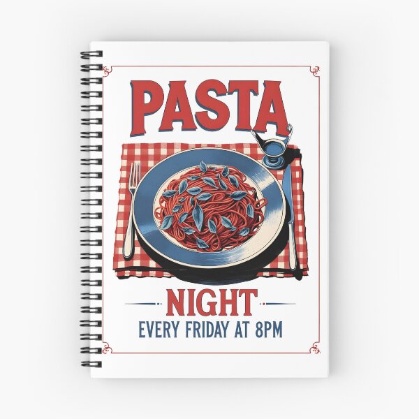 Artikelvorschau, Pasta-Nacht entworfen und verkauft von StudioRedKoala.