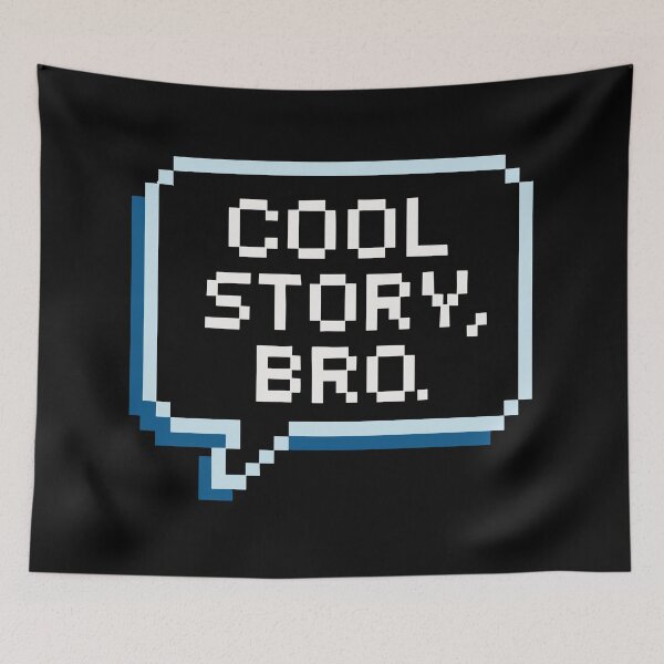 Item preview, Pixel Art Cool Story designed and sold by ThreadQuirk.