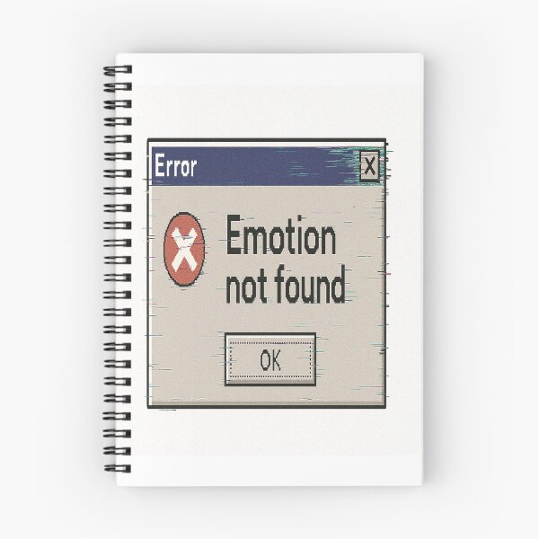 Item preview, Glitched Error Window: Emotion Not Found designed and sold by Mental Geometry.