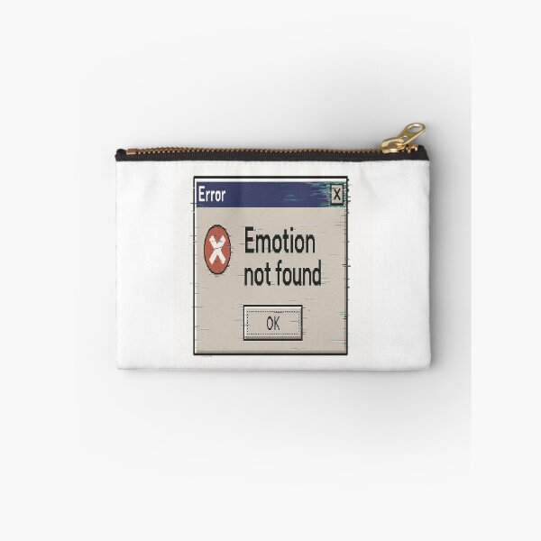 Item preview, Glitched Error Window: Emotion Not Found designed and sold by Mental Geometry.