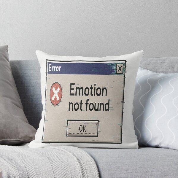 Item preview, Glitched Error Window: Emotion Not Found designed and sold by Mental Geometry.