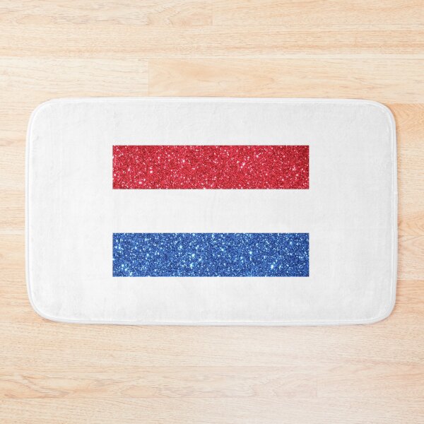 Item preview, netherlands glitter flag designed and sold by designsbysamantha.
