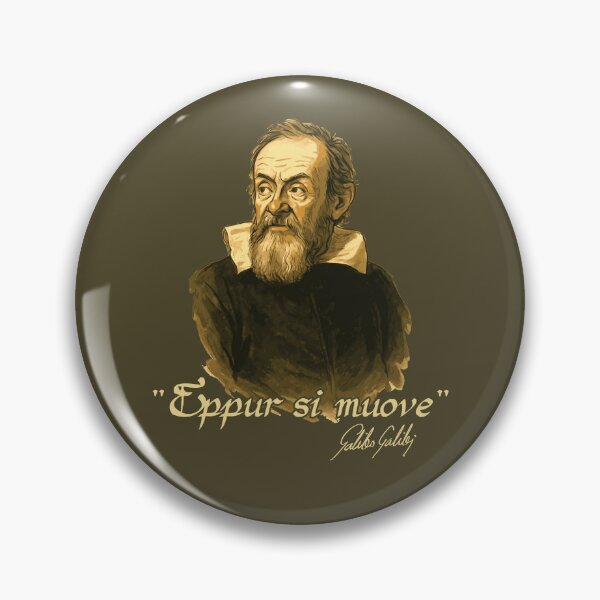 Item preview, Galileo Galilei "Eppur si muove" designed and sold by MehMerchTees.