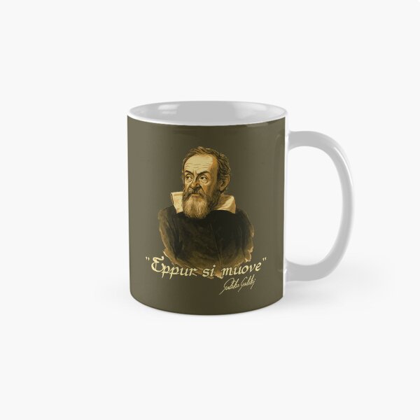 Item preview, Galileo Galilei "Eppur si muove" designed and sold by MehMerchTees.