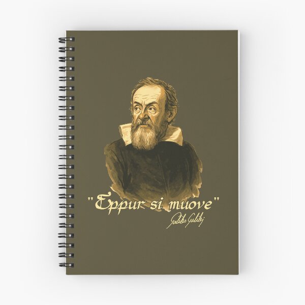 Item preview, Galileo Galilei "Eppur si muove" designed and sold by MehMerchTees.