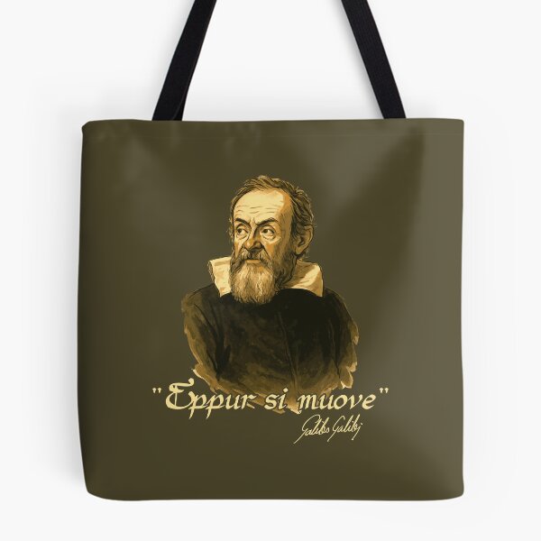 Item preview, Galileo Galilei "Eppur si muove" designed and sold by MehMerchTees.