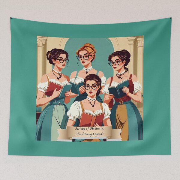 Item preview, Society of Obstinate, Headstrong Legends #1 designed and sold by LiteraryLoves.