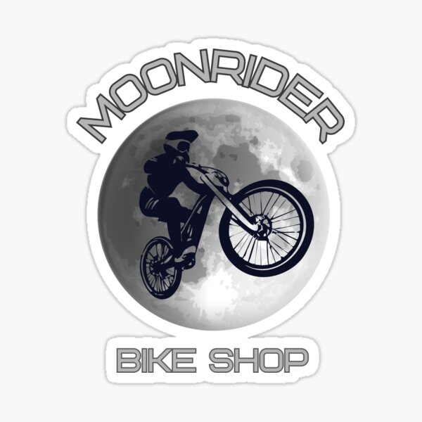 Item preview, Moonrider Bike Shop designed and sold by Unbreakable Design Studio.