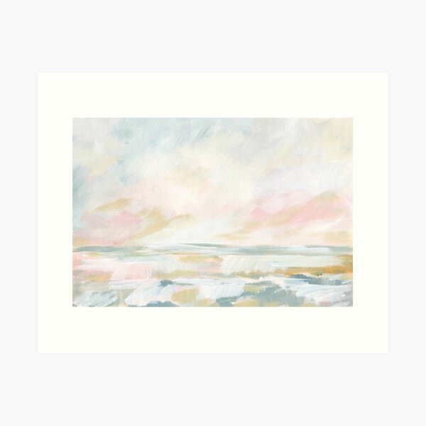 Item preview, Golden Hour V2 - Abstract Seascape  designed and sold by KristenLacziArt.