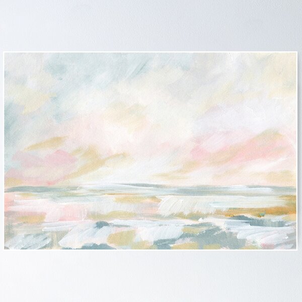 Item preview, Golden Hour V2 - Abstract Seascape  designed and sold by KristenLacziArt.