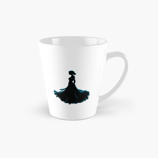 Item preview, a silhouette of a woman in a long dress designed and sold by B.P.Fashion.