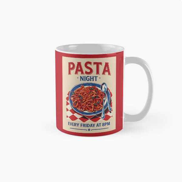 Item preview, Pasta Night  designed and sold by StudioRedKoala.