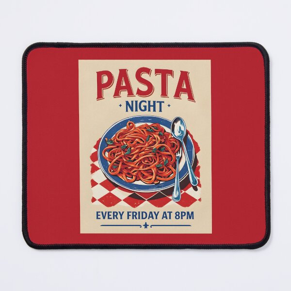 Item preview, Pasta Night  designed and sold by StudioRedKoala.