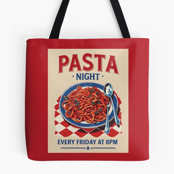 Item preview, Pasta Night  designed and sold by StudioRedKoala.