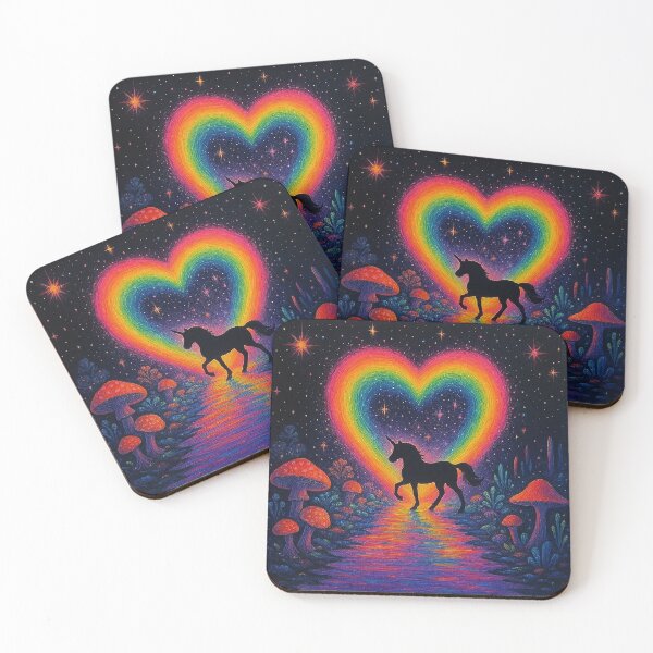 Item preview, Celestial Heart Unicorn Journey designed and sold by zzz888.