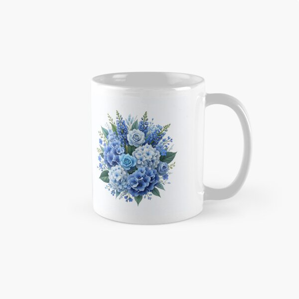 Item preview, Bluer than Blue Floral Collection - White & Blue Hydragea designed and sold by Dailywalker22.