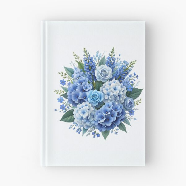 Item preview, Bluer than Blue Floral Collection - White & Blue Hydragea designed and sold by Dailywalker22.