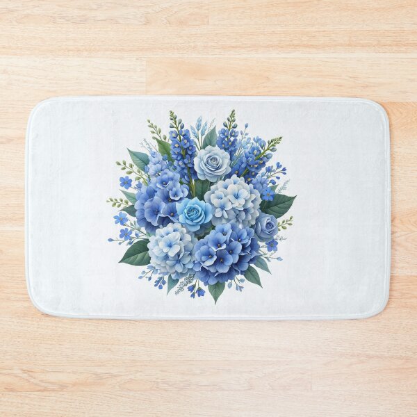 Item preview, Bluer than Blue Floral Collection - White & Blue Hydragea designed and sold by Dailywalker22.