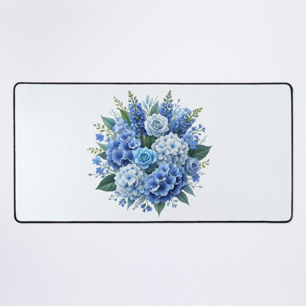 Item preview, Bluer than Blue Floral Collection - White & Blue Hydragea designed and sold by Dailywalker22.