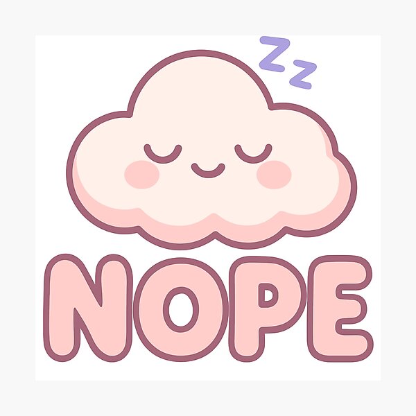 Item preview, Adorable Sleeping Cloud Design Unisex designed and sold by ThreadQuirk.