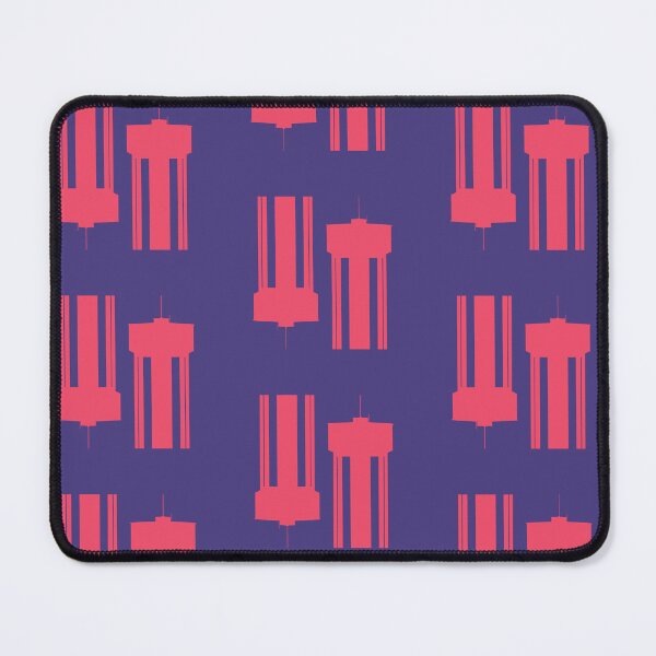 Item preview, Water Tower Repeating Pattern - Purple-Pink designed and sold by Kate Anderson Art.
