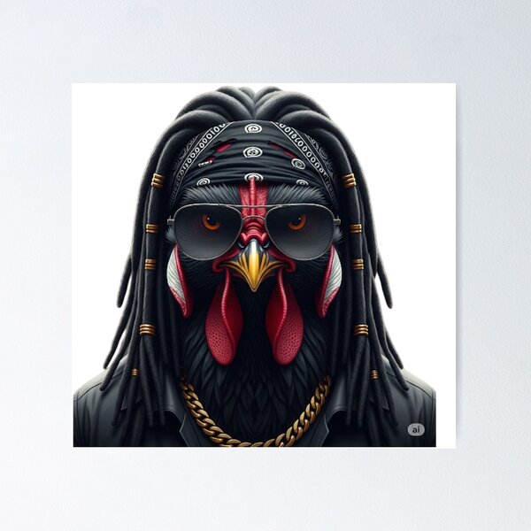 Item preview, El Gallo negro  designed and sold by Chavezjr1.