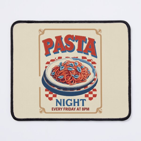 Item preview, Pasta Night  designed and sold by StudioRedKoala.