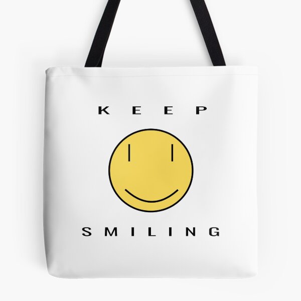 Item preview, Keep Smiling - Minimalist Happy Face Design designed and sold by vbertyVBX.