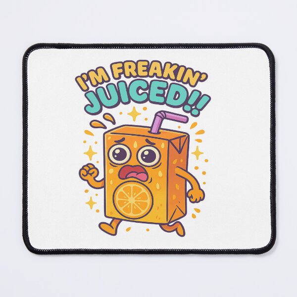 Item preview, I’m Freakin’ Juiced!! – Funny Cartoon Juice Box Design designed and sold by Art-Tacos.