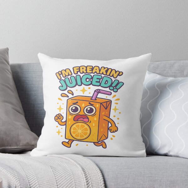 Item preview, I’m Freakin’ Juiced!! – Funny Cartoon Juice Box Design designed and sold by Art-Tacos.